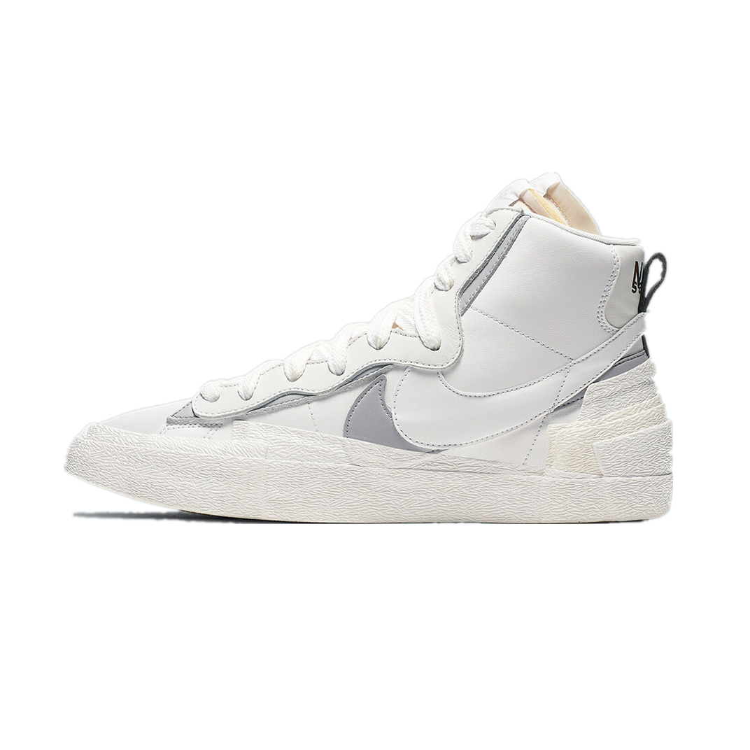 Nike Blazer High Sacai White Grey