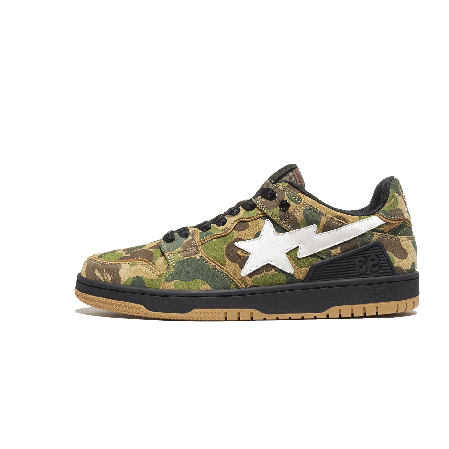 A Bathing Ape Bape SK8 Sta ABC Camo Green