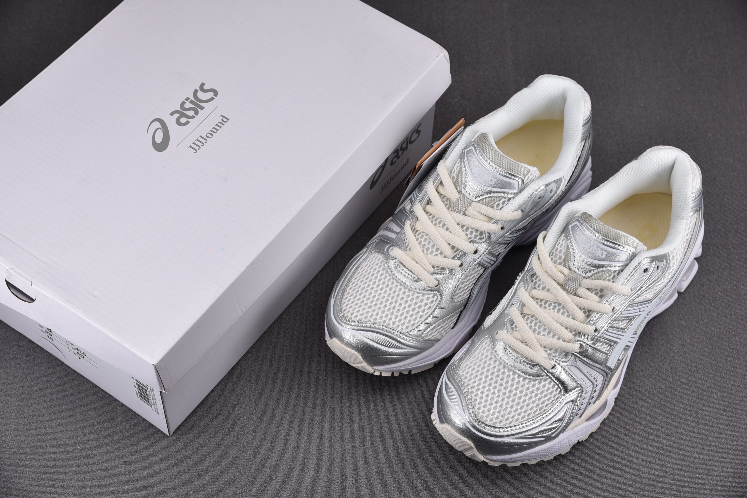 ASICS Gel-Kayano 14 JJJJound Silver White