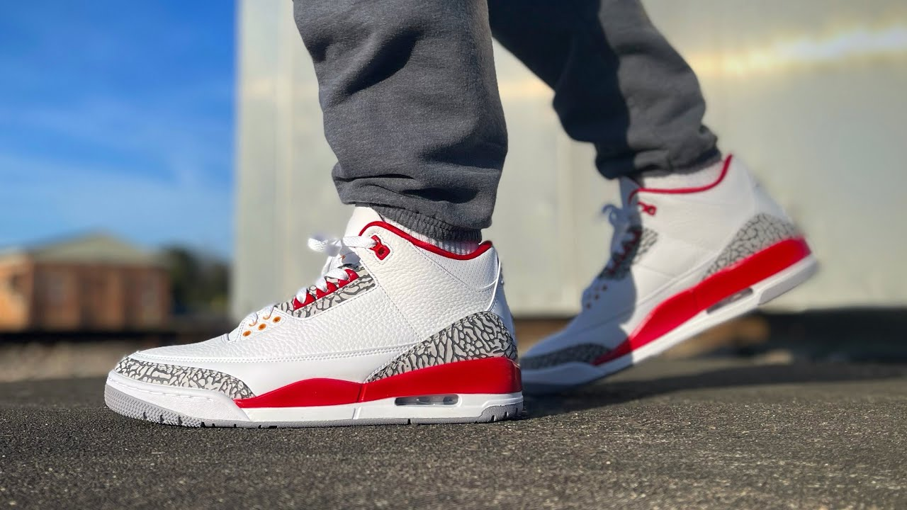 Jordan 3 Retro Fire Red (2022)