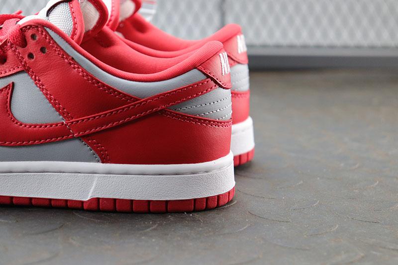 Nike Dunk Low Retro Medium Grey Varsity Red UNLV (2021)