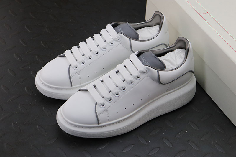 MCQ Sole Sneakers White Grey Line