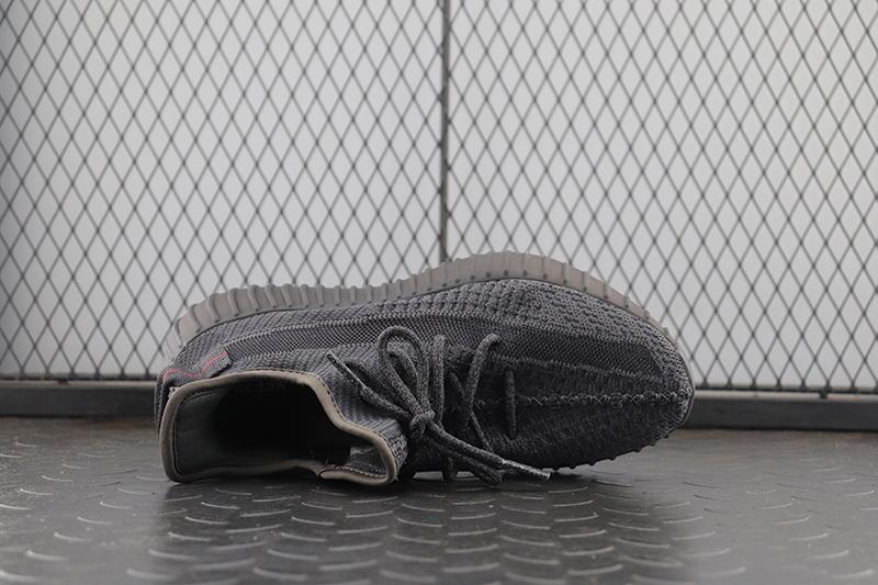【Clearance】 adidas Yeezy Boost 350 V2 Static Black Non-Reflective（US4）