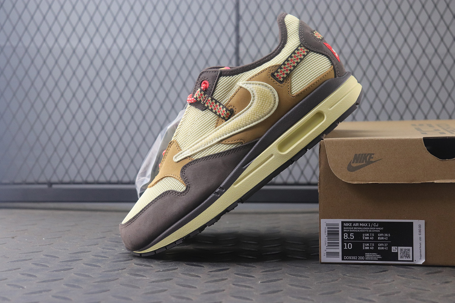 Nike Air Max 1 Travis Scott Cactus Jack Baroque Brown