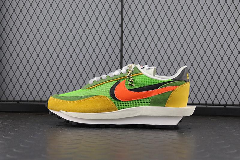 【Clearance】Nike LD Waffle Sacai Green Multi (US8)