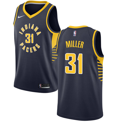 Indiana Pacers #31 Reggie Miller Navy Blue Womens Swingman Icon Edition Jersey Womens
