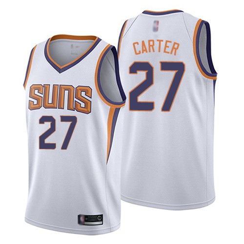 Phoenix Suns #27 Jevon Carter White Womens Swingman Association Edition Jersey Womens