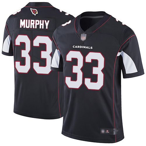 Arizona Cardinals #33 Byron Murphy Black Alternate Youth Stitched Vapor Untouchable Limited Jersey Youth