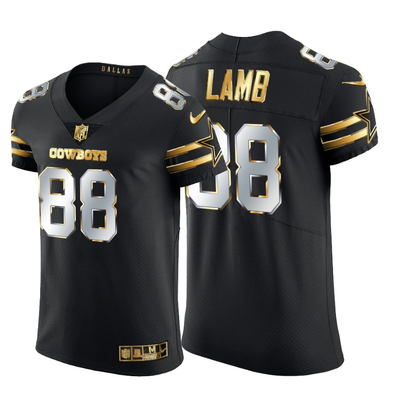 Dallas Cowboys #88 CeeDee Lamb Men's Black Edition Vapor Untouchable Elite Jersey