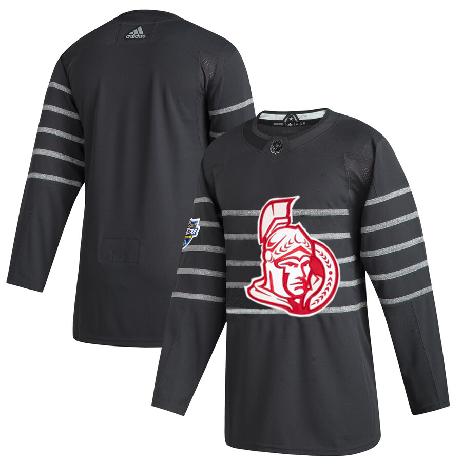 Men's Ottawa Senators Adidas Gray 2020 All-Star Game Authentic Jersey