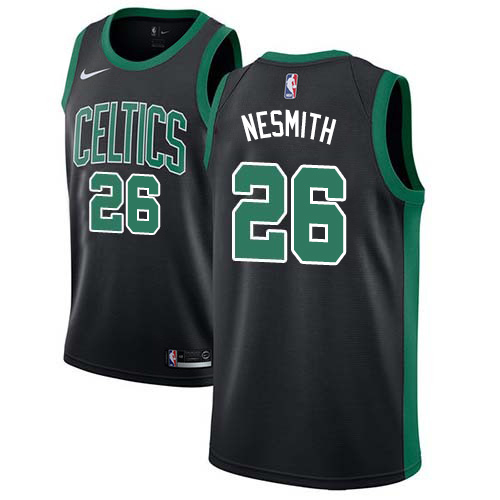 Boston Celtics #26 Aaron Nesmith Black Womens Swingman Statement Edition Jersey Womens