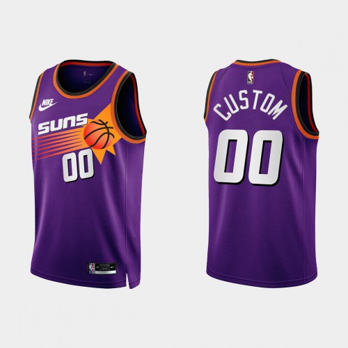 Phoenix Suns Custom Purple Men's 2022-23 Classic Edition Jersey
