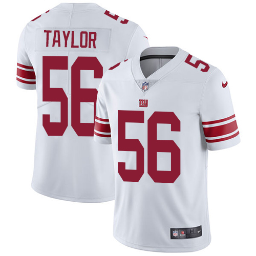 Giants #56 Lawrence Taylor White Men's Stitched Vapor Untouchable Limited Jersey