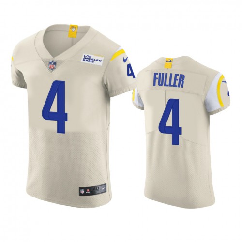 Los Angeles Los Angeles Rams #4 Jordan Fuller Men's Vapor Elite Player Jersey - Bone Men's