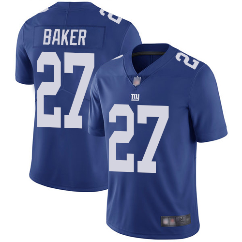 New York Giants #27 Deandre Baker Royal Blue Team Color Men's Stitched Vapor Untouchable Limited Jersey Men's