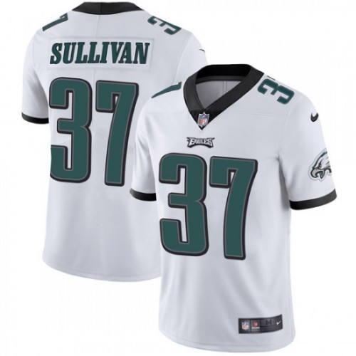 Philadelphia Eagles #37 Tre Sullivan White Men's Stitched Vapor Untouchable Limited Jersey Men's