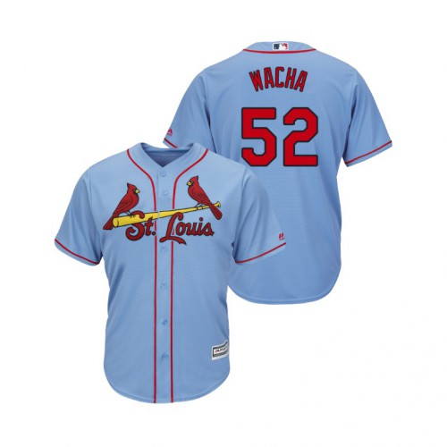 St.Louis Cardinals #52 Michael Wacha Horizon Blue Alternate 2019 Cool Base Stitched Jersey Men's