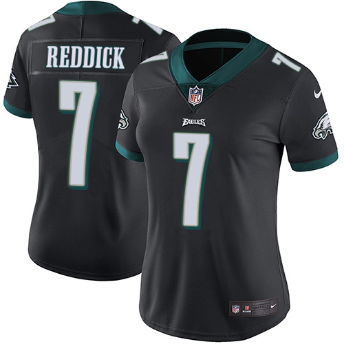 Eagles #7 Haason Reddick Black Alternate Women's Stitched Vapor Untouchable Limited Jersey
