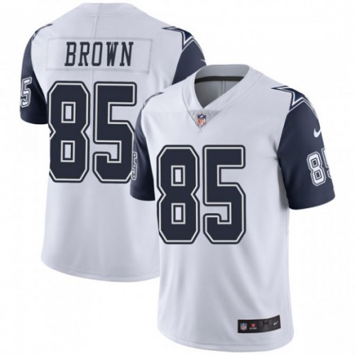Dallas Cowboys #85 Noah Brown White Men's Stitched Limited Rush Jersey Men's