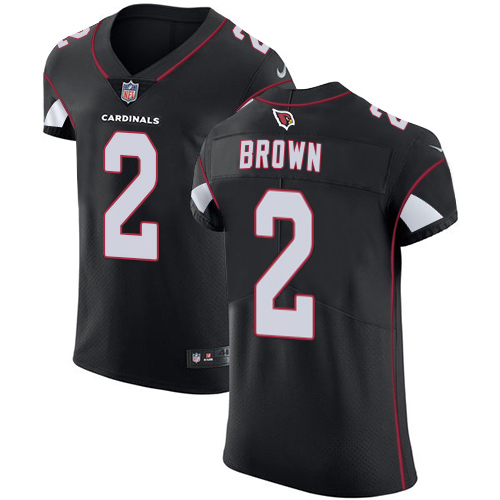 Cardinals #2 Marquise Brown Black Alternate Men's Stitched New Elite Jersey