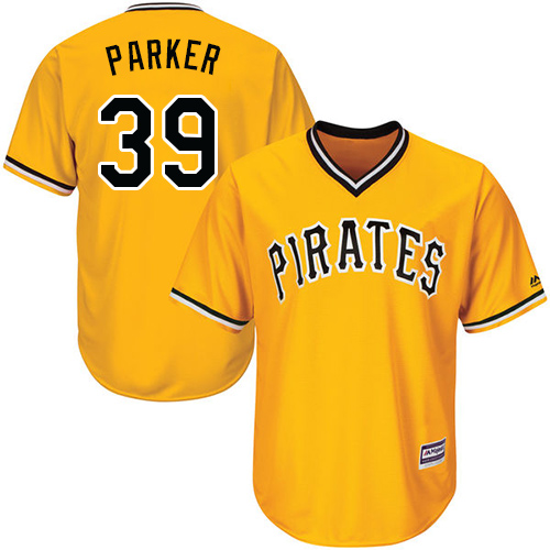 Pittsburgh Pirates #39 Dave Parker Gold Cool Base Stitched Youth Jersey Youth