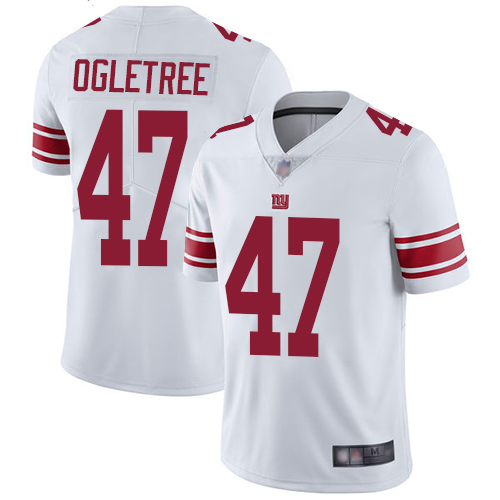 New York Giants #47 Alec Ogletree White Youth Stitched Vapor Untouchable Limited Jersey Youth