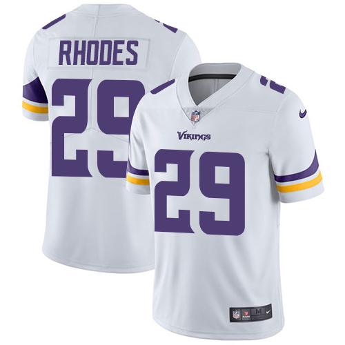 Minnesota Vikings #29 Xavier Rhodes White Youth Stitched Vapor Untouchable Limited Jersey Youth