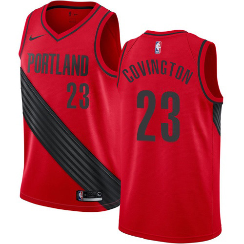 Portland Trail Blazers #23 Robert Covington Red Statement Edition Youth Swingman Jersey Youth