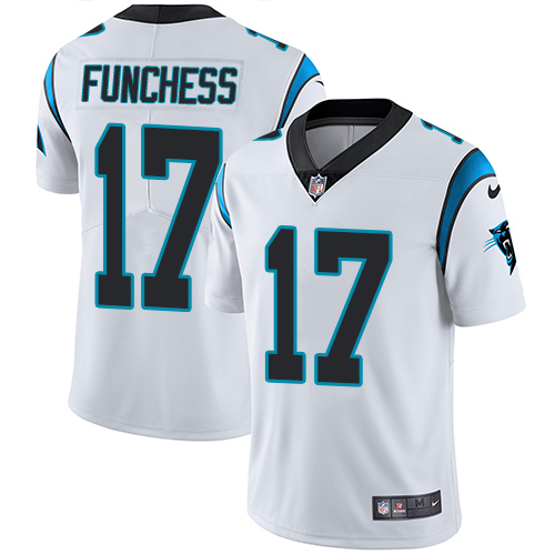 Carolina Panthers #17 Devin Funchess White Men's Stitched Vapor Untouchable Limited Jersey Men's
