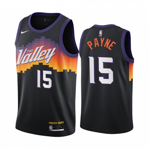 Phoenix Suns #15 Cameron Payne Black Womens Swingman 2020-21 City Edition Jersey Womens
