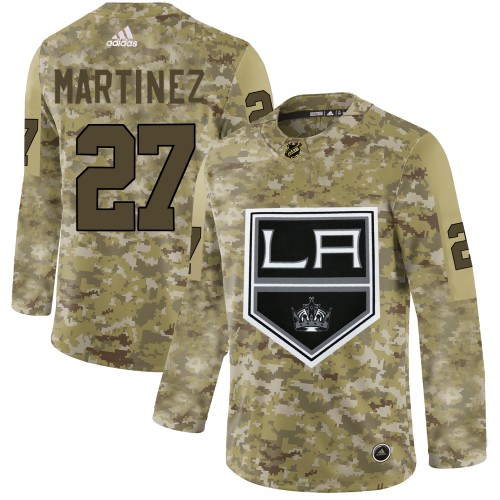 Adidas Los Angeles Kings #27 Alec Martinez Camo Authentic Stitched Jersey Men's