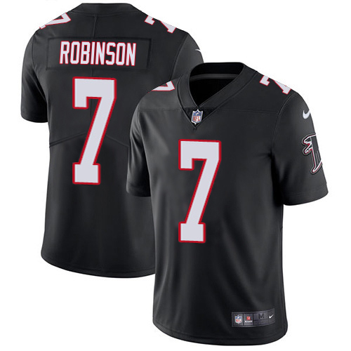 Falcons #7 Bijan Robinson Black Alternate Men's Stitched Vapor Untouchable Limited Jersey