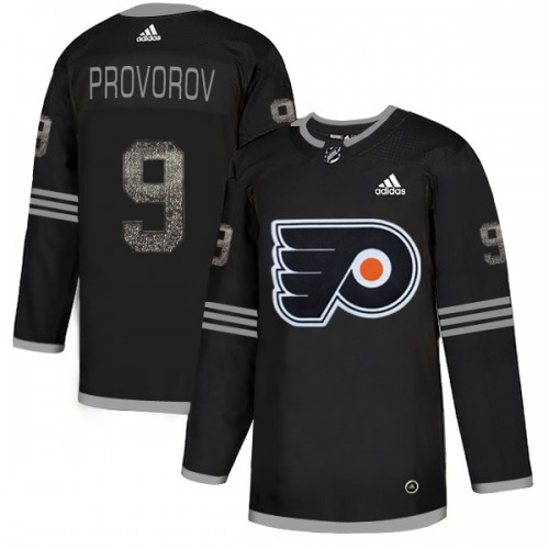 Adidas Philadelphia Flyers #9 Ivan Provorov Black Authentic Classic Stitched Jersey Men's
