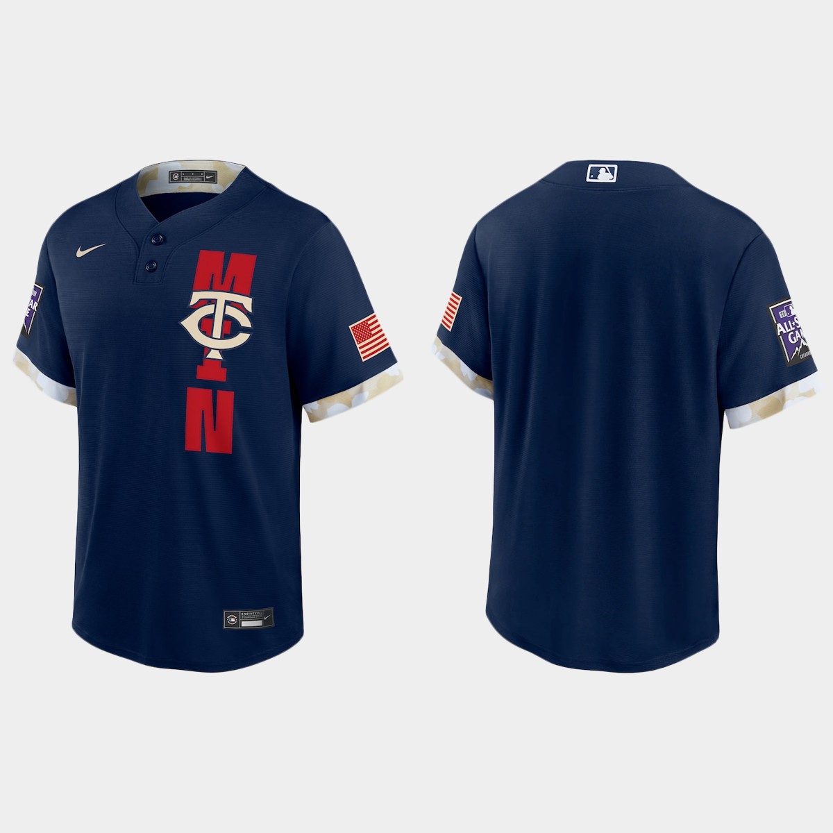 Minnesota Twins 2021 All Star Game Fan's Version Navy Jersey