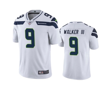 Men's Youth Women's Seattle Seahawks #9 Kenneth Walker III White Vapor Untouchable Limited Stitched Jersey