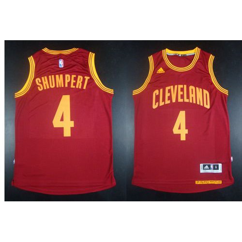 Revolution 30 Cleveland Cavaliers #4 Iman Shumpert Red Stitched Jersey Mens