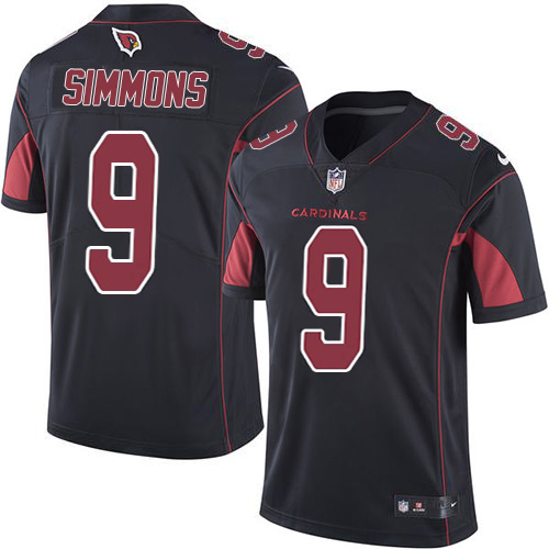 Cardinals #9 Isaiah Simmons Black Youth Stitched Limited Rush Jersey