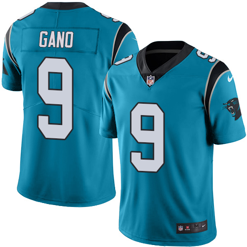 Carolina Panthers #9 Graham Gano Blue Alternate Youth Stitched Vapor Untouchable Limited Jersey Youth