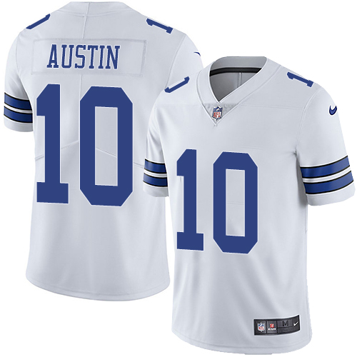 Dallas Cowboys #10 Tavon Austin White Men's Stitched Vapor Untouchable Limited Jersey Men's