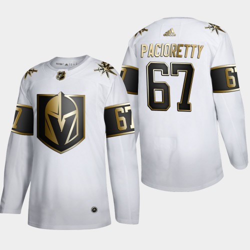 Vegas Golden Vegas Golden Knights #67 Max Pacioretty Men's Adidas White Golden Edition Limited Stitched Jersey? Men's
