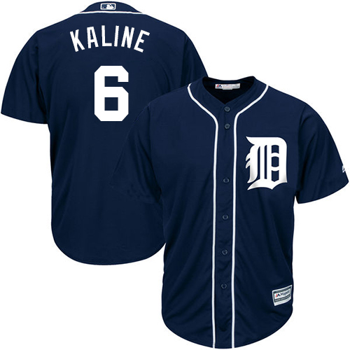 Detroit Tigers #6 Al Kaline Navy Blue Cool Base Stitched Youth Jersey Youth
