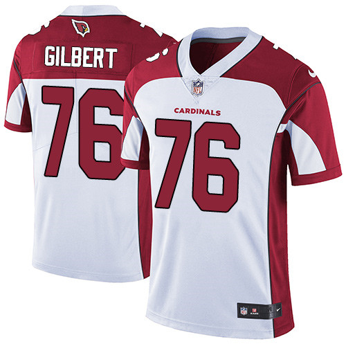 Cardinals #76 Marcus Gilbert White Men's Stitched Vapor Untouchable Limited Jersey