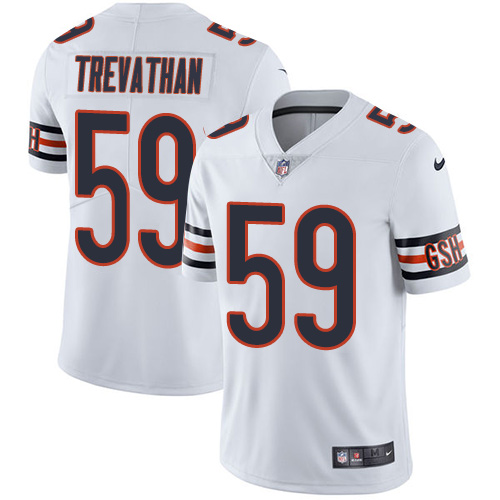 Chicago Bears #59 Danny Trevathan White Men's Stitched Vapor Untouchable Limited Jersey Men's