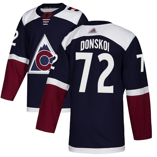 Adidas Colorado Avalanche #72 Joonas Donskoi Navy Alternate Authentic Stitched Jersey Men's