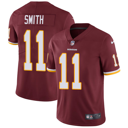 Washington Commanders #11 Alex Smith Burgundy Red Team Color Youth Stitched Vapor Untouchable Limited Jersey Youth