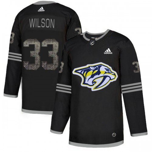 Adidas Nashville Predators #33 Colin Wilson Black Authentic Classic Stitched Jersey Men's
