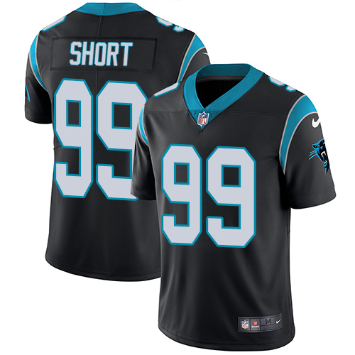 Carolina Panthers #99 Kawann Short Black Team Color Youth Stitched Vapor Untouchable Limited Jersey Youth