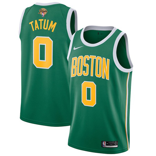 Boston Celtics #0 Jayson Tatum Green 2022 Finals Swingman Earned Edition Jersey Mens