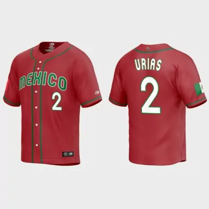 Luis Urias Mexico Baseball 2023 World Baseball Classic Replica Jersey – Red