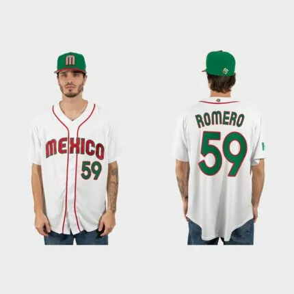 JoJo Romero Mexico Baseball 2023 World Baseball Classic Jersey – White
